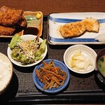 酒彩 和の香  - 2021年1月のダブル定食 1,280円