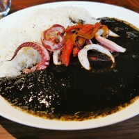 TexturA - 烏賊の墨煮とバターライス　