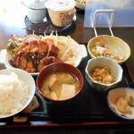 あおぞら食堂 - ランチ・とんかつ定食：５００円