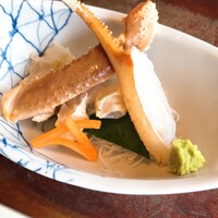 かに道楽 新宿本店 - カニ刺し