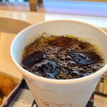 マクドナルド - アイスコーヒーM(クーポン120円)です。