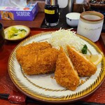 とんかつ家族 - カニクリームコロッケです。