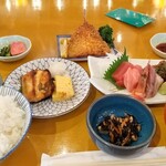 Hamayaki Kaisen Izakaya Daishousuisan - 漁師のガッツリ満腹セット