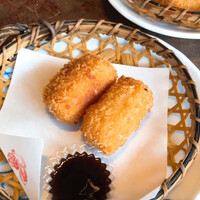 かに道楽 新宿本店 - カニコロッケ