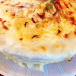 近代食堂 もりの屋 - ソースがあふれてる！