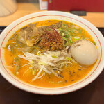 らーめん 八幡屋 - 2021年味玉坦々麺