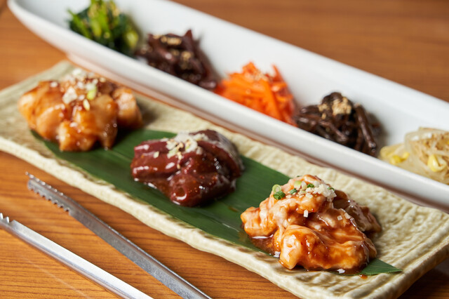 じゃんか 焼き網とお肉