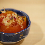 太閤うどん - 冷製トマトの出汁ジュレ