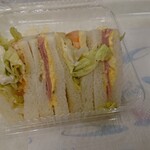 ヴィ･ド･フランス - サンドイッチのアップ。