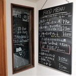 ハットコーヒー - フードメニュー。