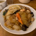 南海飯店 - かたい焼ソバ