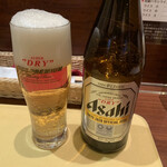 Grill maruyoshi - 瓶ビール(中)   660円(税込)