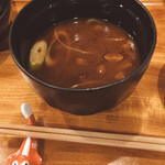 鮨 波づき - 赤だし