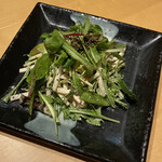 酒彩蕎麦 初代 - 料理写真:ドレッシングは胡麻でした。