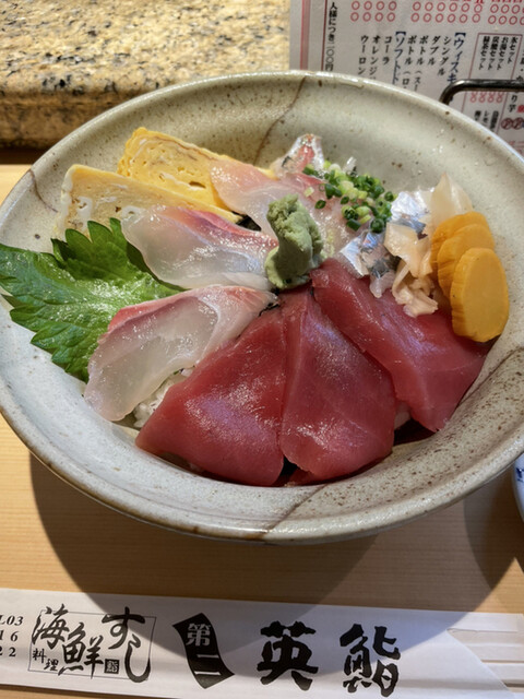英鮨でランチ』by mightycomet : 海鮮料理 第二英鮨 上野 - 上野広小路