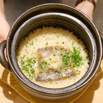 食堂 たのし - 淡路産太刀魚と染めおろしの土鍋ご飯