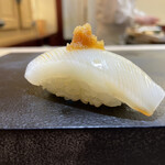 兄弟寿し - 新潟産墨烏賊河豚の卵巣