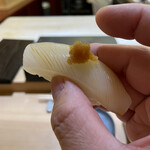 兄弟寿し - 新潟産墨烏賊河豚の卵巣