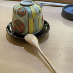 兄弟寿し - 梅あおさ茶碗蒸し