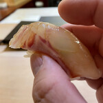 兄弟寿し - 新潟産マハタ昆布締め