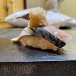 兄弟寿し - 新潟産生鯖一度冷凍辛味大根