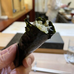 兄弟寿し - 佐渡産ズワイ蟹有明海苔