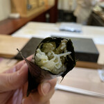 兄弟寿し - 佐渡産ズワイ蟹有明海苔