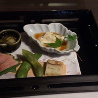 鍋と旬菜と京料理 花柳 - 食前酒と八寸