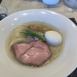 宍道湖しじみ中華蕎麦 琥珀 東京本店 - 宍道湖しじみ中華蕎麦味玉　930円