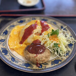 まんてん食堂 - (日替り) オムライスバーグ 700円
