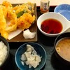 夢庵 - 季節の特別天ぷら盛り合わせ定食1209円