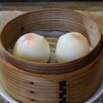 茉莉花 - 新年限定の桃饅頭