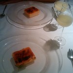 エノテカ ドォーロ - クレームブリュレのようなものだけど、もっとカチッとしてる