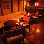 リストランテ イル コンティヌオ - 2階のBAR：デザートを頂きます～まったりとした時間をすごせます(≧ω≦*)♪('12.08月より)