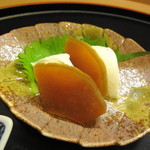 まにわ - 【肴物】奈良漬とクリームチーズ