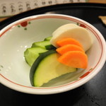 まにわ - 【漬物】自家製ぬか漬け