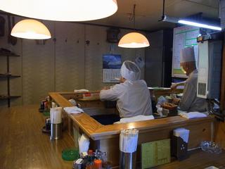 Youshokunomise Jiyuuken - カウンター席だけの小さなお店