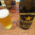 一期一会札幌みその - 瓶ビール。やはり、サッポロかｗ