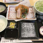 とんかつ中村 - 甘とろ豚ロース定食