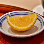 てんぷら 深町 - かぼす