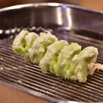 てんぷら 深町 - そら豆