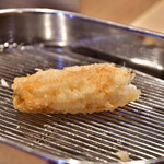 てんぷら 深町 - 穴子（尾）