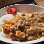 戸呂町産直館 - カツカレー（大盛）