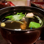 うなぎ 魚政 - 肝吸い　２５０