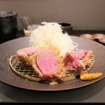 カツレツMATUMURA - 雪室熟成豚フィレ肉低温カツレツ(100g)　