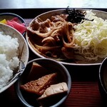 西の谷 - 料理写真:焼肉定食