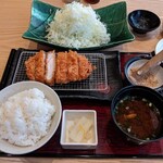 Tonkatsu Shinjuku Saboten - 熟成三元麦豚　ロースかつ御膳