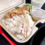Jasumin Jasumin - ＊カオマンガイ パクチー（M）（¥780）
      ＋プラス 鶏から（¥180）