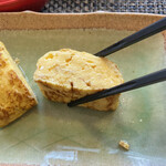 割烹 丸一 - 玉子焼、お箸でジュワッと。、