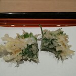 てんぷら 近藤 - 白魚